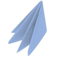 Click for a bigger picture.33cm 2 ply NAPKINS - PALE BLUE        **SUPER SAVER**  ~ (List Price   40.91)