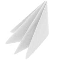 Click for a bigger picture.TABLIN AIRLAID WHITE 8 FOLD NAPKIN