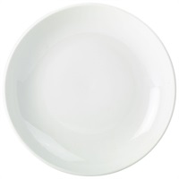 Click for a bigger picture.Genware Porcelain Couscous Plate 26cm/ 10.25"