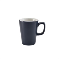 Click for a bigger picture.GenWare Porcelain Matt Blue Latte Mug 34cl/ 12oz