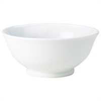 Click for a bigger picture.Genware Porcelain Footed Valier Bowl 14.5cm/ 5.75"