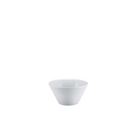 Click for a bigger picture.GenWare Porcelain Tapered Bowl 10cm/ 4"