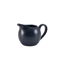 Click for a bigger picture.GenWare Porcelain Matt Blue Jug 14cl/ 5oz