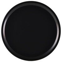 Click for a bigger picture.Luna Stoneware Black Pizza Plate 33cm/ 13"