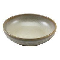 Click for a bigger picture.Terra Porcelain Matt Grey Coupe Bowl 20cm