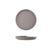 Click for a bigger picture.Sand Brown Copenhagen Round Melamine Plate 17cm