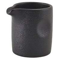 Click for a bigger picture.Forge Stoneware Pinched Jug 9cl/ 3.2oz