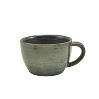 Click for a bigger picture.Terra Porcelain Aqua Green Coffee Cup 28.5cl/10oz