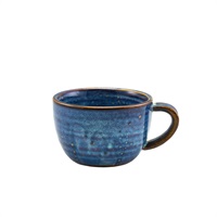 Click for a bigger picture.Terra Porcelain Aqua Blue Coffee Cup 22cl/ 7.75oz