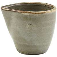 Click for a bigger picture.Terra Porcelain Grey Jug 9cl/ 3oz