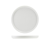 Click for a bigger picture.Incise Porcelain Lavara Presentation Plate 20cm