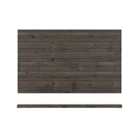 Click for a bigger picture.Oak/White New Haven Melamine GN 1/1 Slab 53 x 32.5cm