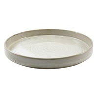 Click for a bigger picture.Terra Porcelain Grey Presentation Plate 26cm