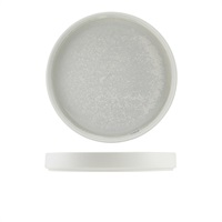 Click for a bigger picture.Incise Porcelain Lustre Presentation Plate 25cm