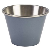 Click for a bigger picture.GenWare Grey Stainless Steel Ramekin 71ml/ 2.5oz