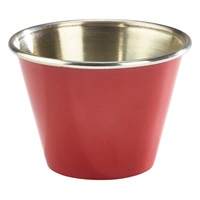 Click for a bigger picture.GenWare Red Stainless Steel Ramekin 71ml/ 2.5oz