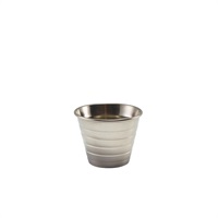 Click for a bigger picture.GenWare Stainless Steel Ribbed Ramekin 71ml/ 2.5oz