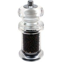 Click for a bigger picture.GenWare Clear Combi Pepper Grinder/ Salt Shaker