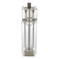 Click for a bigger picture.GenWare Clear Square Combi Pepper Grinder/ Salt Shaker