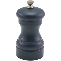 Click for a bigger picture.Blue Wooden Salt/ Pepper Grinder 10cm