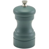 Click for a bigger picture.Olive Green Wooden Salt/ Pepper Grinder 10cm