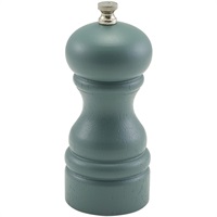 Click for a bigger picture.Olive Green Wooden Salt/ Pepper Grinder 13cm