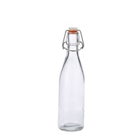 Click for a bigger picture.Genware Glass Swing Bottle 0.5L/ 17.5oz