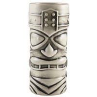 Click for a bigger picture.Genware White Tiki Mug 40cl/ 14oz