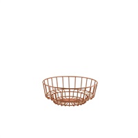 Click for a bigger picture.GenWare Copper Deco Display Basket 25 x 10cm