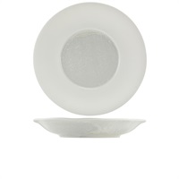 Click for a bigger picture.Incise Porcelain Lustre Deep Winged Plate 30cm