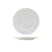 Click for a bigger picture.Incise Porcelain Solara Winged Plate 23cm