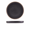 GenWare Kava Black Stoneware Presentation Plate 25cm